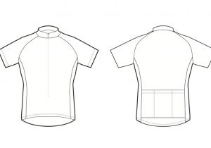 Bike Jersey Design Template Cycling Jersey Design Template Illustrator Templates