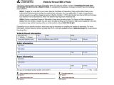Bill Of Sale Template Wa 8 Vehicle Bill Of Sale Free Sample Example format