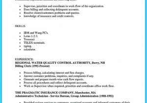 Billing Specialist Resume Template Exciting Billing Specialist Resume that Brings the Job to You