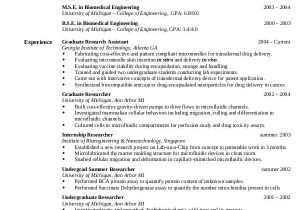 Biomedical Engineering Student Resume 54 Engineering Resume Templates Free Premium Templates