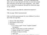 Birth Announcement Email Template Free 46 Birth Announcement Templates Cards Ideas Wording