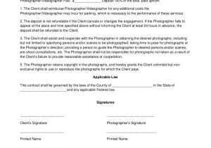 Birth Photography Contract Template 23 Photography Contract Templates and Samples In Pdf