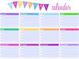 Birthday Calendars Templates Free Birthday Calendar Calendar Template Free Premium