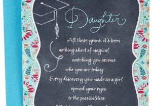Birthday Card for Daughter In Law Amazon Com Hallmark Graduation Card for Daughter Woman to