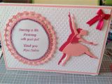 Birthday Card for Teacher Handmade Thank You Dance Teachers Card with Images Greeting Cards