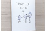 Birthday Card Jokes for Dad Raisin Card Mother S Day Card Father S Day Card Funny