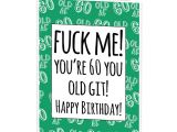 Birthday Card Jokes for Dad You Old Git Happy 60th Birthday Card 60th Birthday Cards