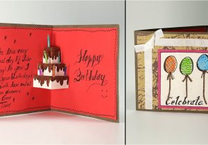 Birthday Card Kaise Banaya Jata Hai Handmade Birthday Greeting Card Cake Pop Up Birthday Card Step by Step Tutorial