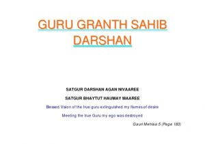Birthday Card Ke andar Kya Likhe Guru Granth Sahib Darshan English Guru Granth Sahib Guru
