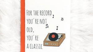 Birthday Card Record Your Own Message Classic Birthday Card Dad Birthday Card by Siyo Boutique