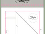 Birthday Card Template 8.5 X 11 One Sheet Wonder Template for Batch Card Making with Images
