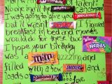 Birthday Card Using Chocolate Bars Candy Bar Birthday Card Happy Birthday Posters Birthday