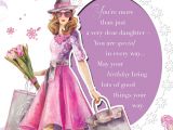 Birthday Card Verses for Daughter 2 99 Gbp Daughter Birthday Card Glamorous Woman Vintage