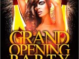 Birthday Club Flyer Template Free Free Grand Opening Party Flyer Template Vol 2