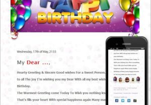 Birthday Email Templates for Outlook 11 Birthday Email Templates Free Sample Example