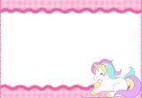 Birthday Invitation Card with Name and Photo Free Printable Golden Unicorn Birthday Invitation Template