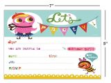 Birthday Invitation Card with Name and Photo Power Plus Birthday Invitation Card 50 Pcs