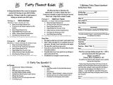 Birthday Party Contract Template Party Planner Contract Template Google Search event