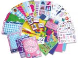Birthday Wrapping Paper Card Factory Galt toys Girl Club 3d Sparkle Card Factory Gift