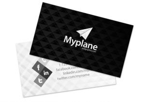 Black and White Business Cards Templates Free 50 Best Free Psd Business Card Templates Download