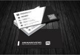 Black and White Business Cards Templates Free Black White Corporate Business Card Template Free