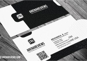 Black and White Business Cards Templates Free Classy Exquisite Black White Business Card Template