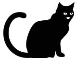 Black Cat Templates for Halloween Halloween Decoration Stencils and Templates Vol 2 How to