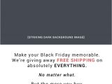 Black Friday Email Template the All Time Best Black Friday Email Examples Templates