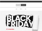 Black Friday Email Template the Best Black Friday Email Template to Increase Black