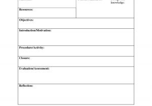 Blank 5 E Lesson Plan Template 7 Best Images Of Lesson Plan Evaluation form Training