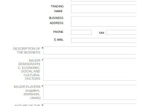 Blank Business Proposal Template Business Plan Template In Word 10 Free Sample Example
