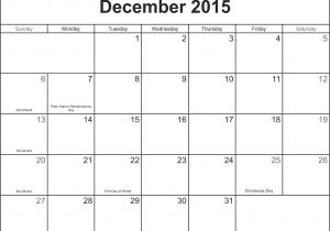Blank Calendar Template February 2015 December 2015 Printable Calendar Printable Blank