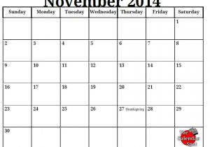 Blank Calendar Template November 2014 9 Best Images Of Printable November Monthly Schedule