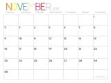 Blank Calendar Template November 2014 November 2014 Printable Calendar Freepsychiclovereadings Com