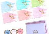 Blank Card and Envelopes Bulk Thank You Cards with Envelopes Watercolor Thank You Notes Greeting Cards 48 Set Bulk Blank for All Occasions Birthday Gifts Teacher Business Wedding