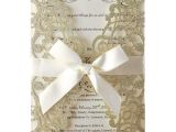 Blank Card and Envelopes Bulk Us 119 0 100pcs Champagne Glitter Laser Cut Invitation Cards with Blank Inner Sheets and Envelopes for Wedding Invitations Bridal Shower Cards