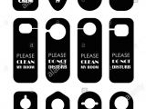 Blank Card Door Hangers Uk Hangers Black and White Stock Photos Images Alamy