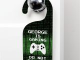 Blank Card Door Hangers Uk Personalised Gaming Door Hanger