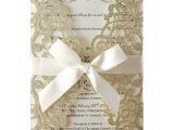 Blank Card for Wedding Invitations Us 119 0 100pcs Champagne Glitter Laser Cut Invitation Cards with Blank Inner Sheets and Envelopes for Wedding Invitations Bridal Shower Cards