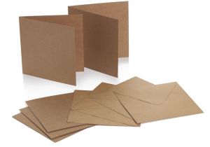 Blank Cards and Envelopes for Card Making Uk Dovecraft Kraft Square Cards and Envelopes 6 X 6 Inch 10