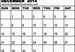Blank December 2014 Calendar Template Printable Blank Calendar December 2014 New Calendar