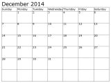 Blank December 2014 Calendar Template Printable December 2014 Calendar to Write In HTML Autos Post