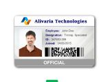 Blank Employee Id Card format 61 Online Employee Id Card Template Ai with Stunning Design
