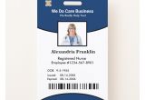 Blank Employee Id Card format Id Identification Card Employee Business Photo Badge Id