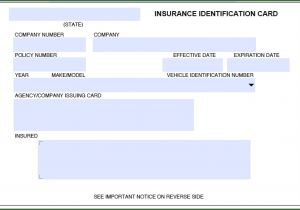 Blank Fillable social Security Card Template Blank Auto Insurance Card Template Template 1 Resume