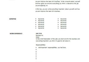 Blank format Of Resume Download 7 Free Blank Cv Resume Templates for Download Free Cv