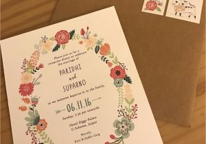 Blank Hindu Wedding Card Template Indian Wedding Card Design Template Refat Me