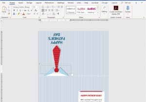 Blank Quarter Fold Card Template for Word Celebrate Father S Day with Microsoft Office Templates