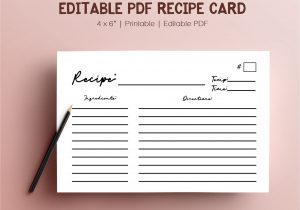 Blank Recipe Card Template for Word 237 Best Recipe Cards Images In 2020 Recipe Cards