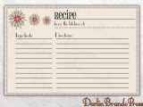 Blank Recipe Card Template for Word Justmynatural Hair Fmatra On Pinterest